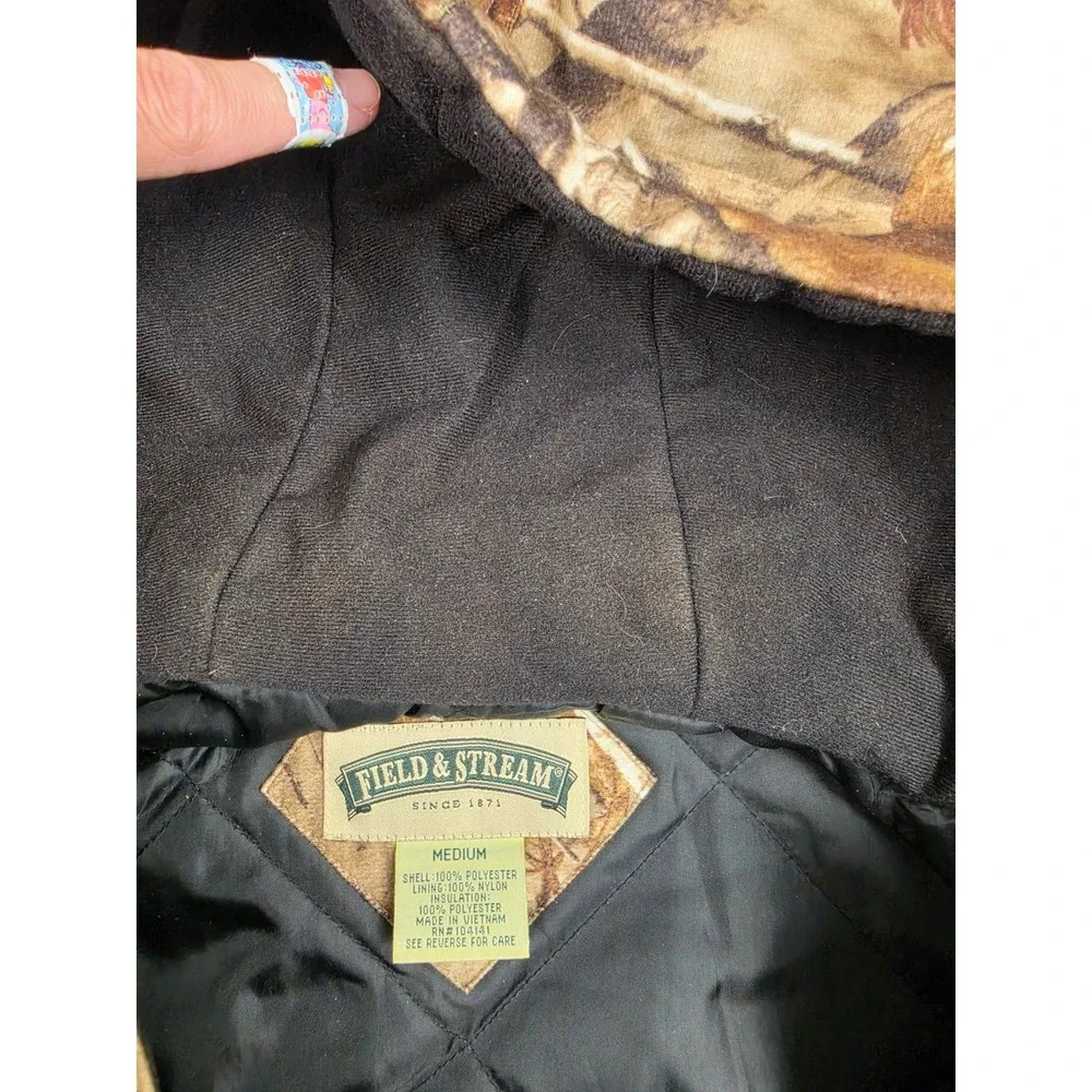 Field & Stream Realtree Camo Jacket Mens M HydroProof Ultra Hooded Insulated